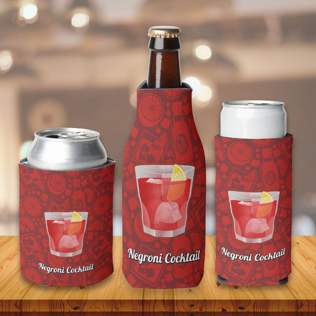 Porta-garrafa Coquetel Negroni (Criador carregado)