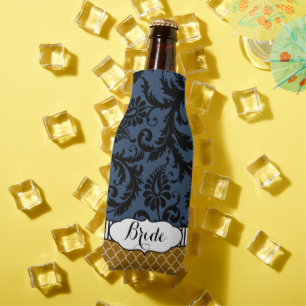 Porta-garrafa Cor damasco de Estilo Vintage de Rustic Bride