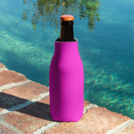 Porta-garrafa Cor Sólida Magenta Quente