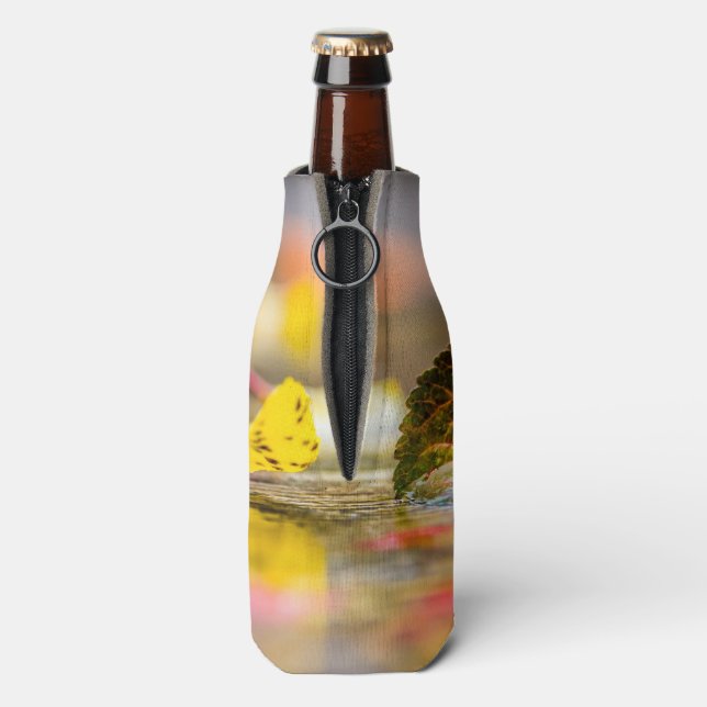 Porta-garrafa Cores de queda (traseira da garrafa)