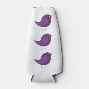 Porta-garrafa Crianças, passarinho fofo