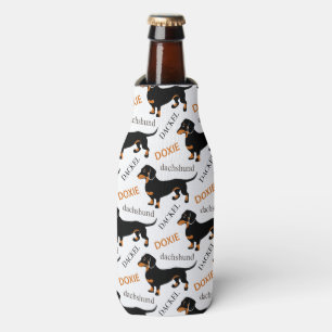Porta-garrafa Dachshund Pattern Bottle Cooler