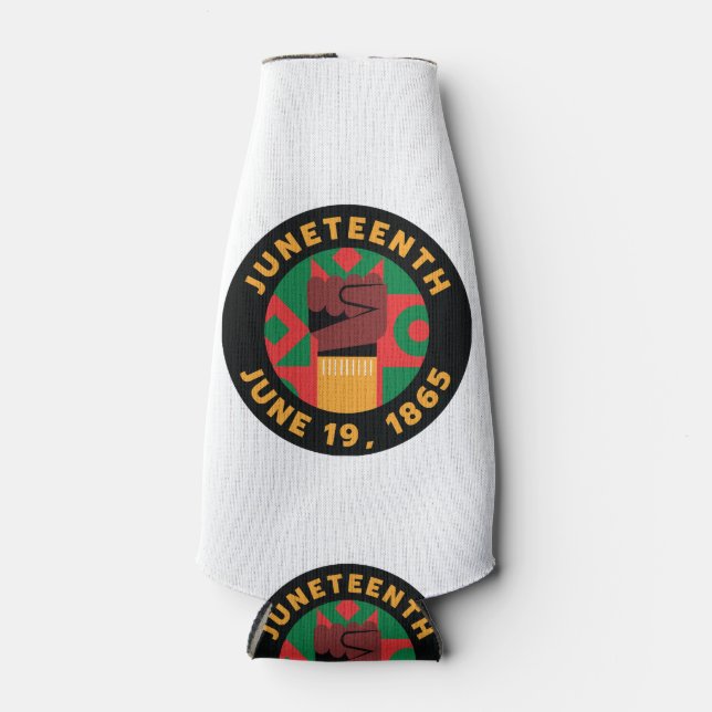 Porta-garrafa Décima Sétima Celebração Comemorativa da Liberdade (Frente)