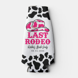 Porta-garrafa Despedida de Solteira Cowgirl Disco Last Rodeo