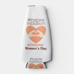 Porta-garrafa Dia Internacional da Mulher 2024 inspira inclusão