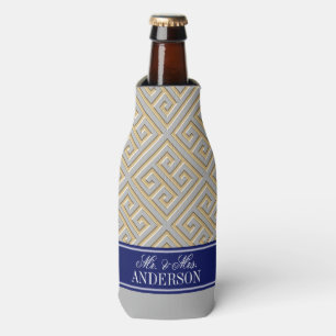 Porta-garrafa Diag Grego Chave Dourada CB