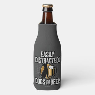 Porta-garrafa Distração fácil por cães e frascos de cerveja