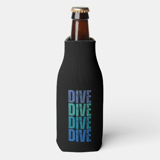 PORTA-GARRAFA DIVER (Frente da Garrafa)