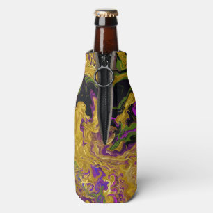 Porta-garrafa Dourado Satin