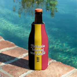 Porta-garrafa Dutch Nationale feestdag van België België Bandeir
