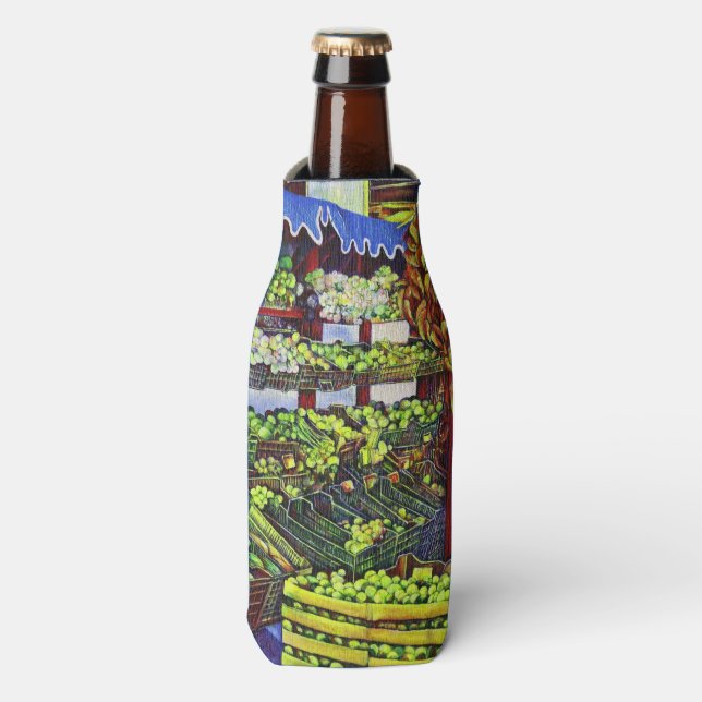 Porta-garrafa Eddie's Market, Hungria (Frente da Garrafa)