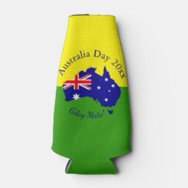 Porta-garrafa Editar Ano de Texto Correspondente ao Dia da Austr