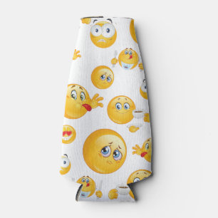 Porta-garrafa Emoji Pattern