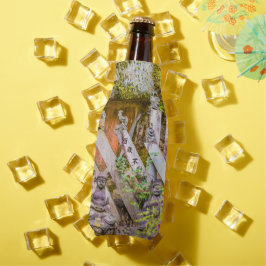 Porta-garrafa estátuas de Buda no templo Senko-ji