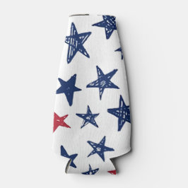Porta-garrafa Estrelas Patriotas