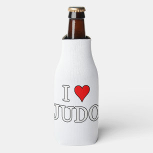 Porta-garrafa Eu amo o judo