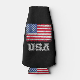 Porta-garrafa EUA Bandeira Patriótica Americana Para Homens Meni