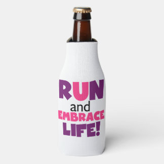 Porta-garrafa Executar Embrace Life Pink