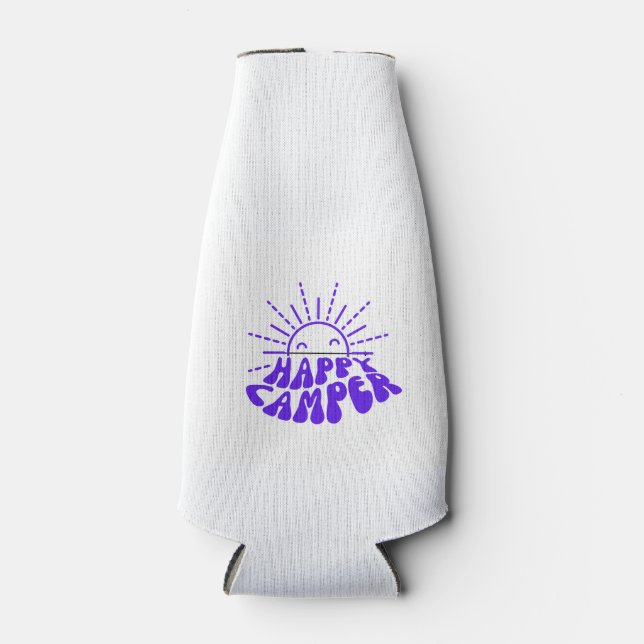 Porta-garrafa Feliz Camper em um (Frente)