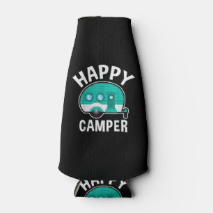 Porta-garrafa Feliz Camping Caravana de Carro de Campismo Férias