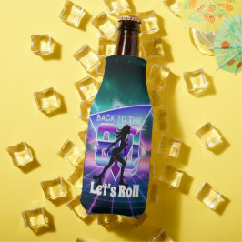 Porta-garrafa Festa de aniversário do cilindro Vaporwave