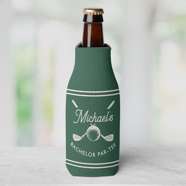 Porta-garrafa Festa de Despedida de Golfe Diversão na Última Bal (Criador carregado)