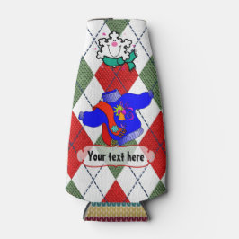 Porta-garrafa Festa de Doce de Natal Feia Personalizada