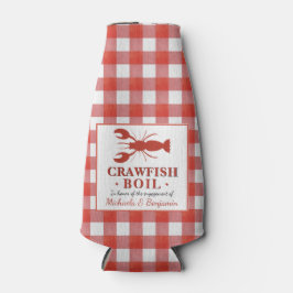 Porta-garrafa Festa de Lagostim Vermelho Cozido Lagosta Engajame