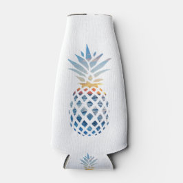 Porta-garrafa Festa de Praia ao Pôr do Sol Tropical Litorâneo