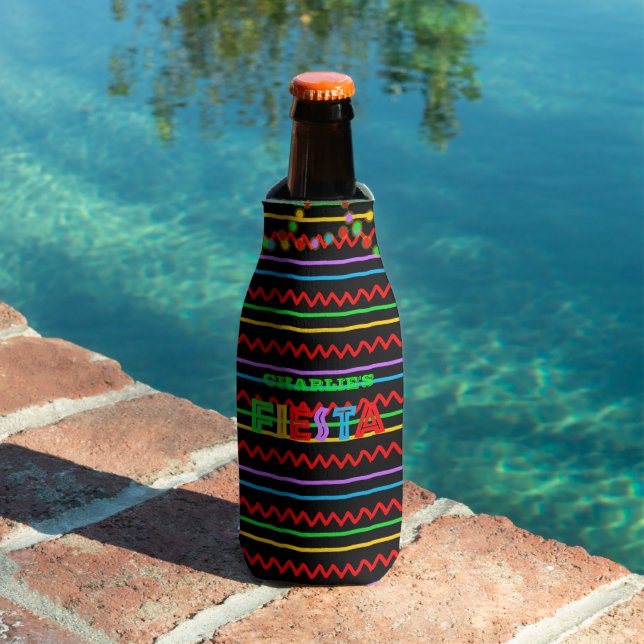 Porta-garrafa Fiesta Personalize Bottle Cozy (Piscina in situ)