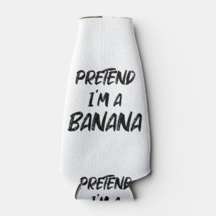 Porta-garrafa Finja que eu sou uma banana