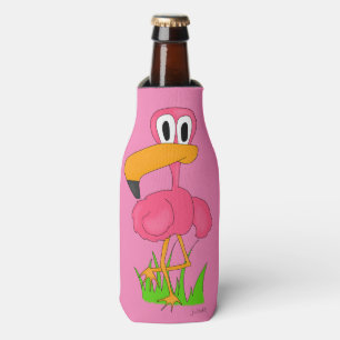 Porta-garrafa Flamingo Fun Koozie
