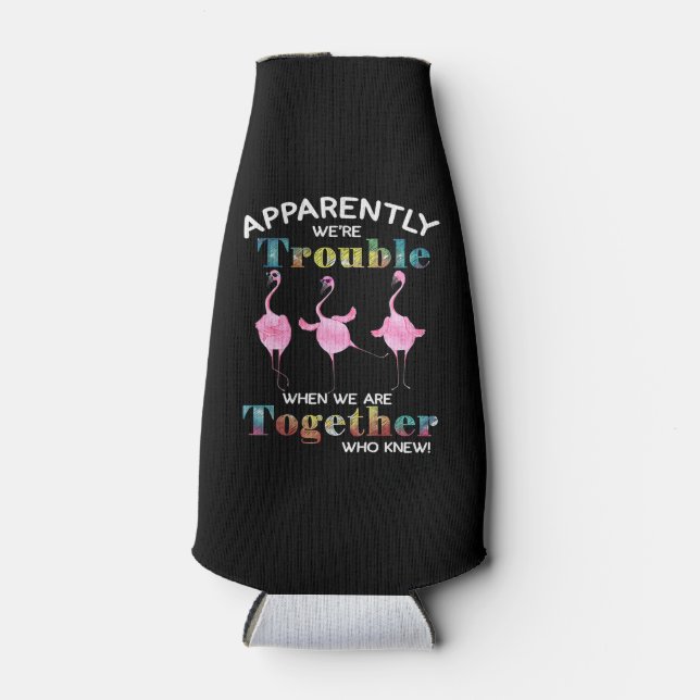 Porta-garrafa Flamingo Parece Ter Sido Problema \ (Frente)