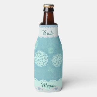 Porta-garrafa Flores de Vintage Personalizadas Flores de Brito F