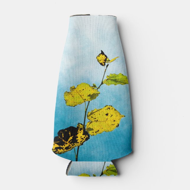 Porta-garrafa Folhas de outono (Frente)