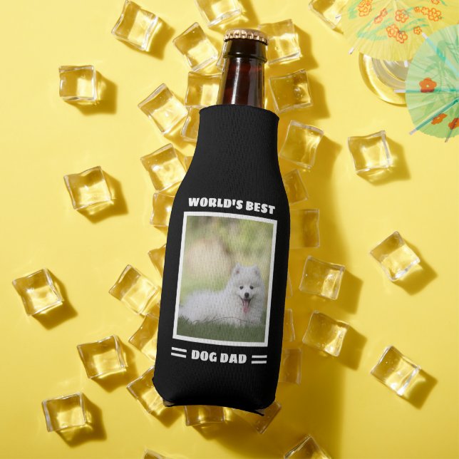 Porta-garrafa Foto personalizada personalizada do melhor Pai de  (Verão in situ)