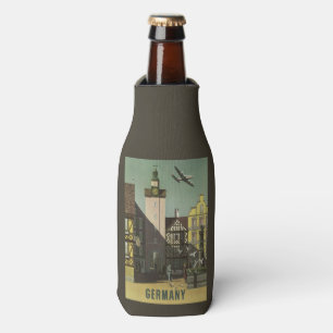 Porta-garrafa Frigorífico de garrafas Viagens vintage na Alemanh