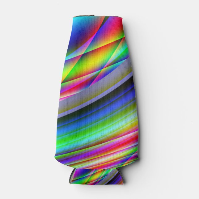 Porta-garrafa Frigorífico legal de abstrato de cor (Frente)