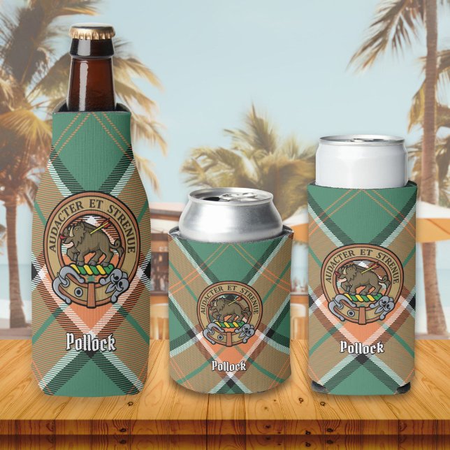 Porta-garrafa Frio de Cesta de Pollock Clã (Criador carregado)