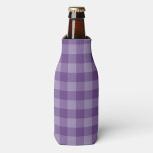 Porta-garrafa Fundo checkered violeta