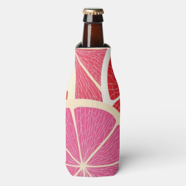 Porta-garrafa Fundo de vinheta de toranja (Frente da Garrafa)
