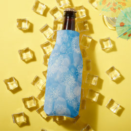 Porta-garrafa Fundo do floco de neve