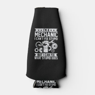 Porta-garrafa Funny Car Mechanic Engineer Men Women Kids Auto Me