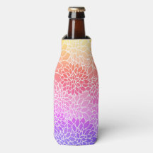 Garrafa de Design com Flor Girly