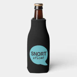 Porta-garrafa garrafa de logotipo de bolha SNORT