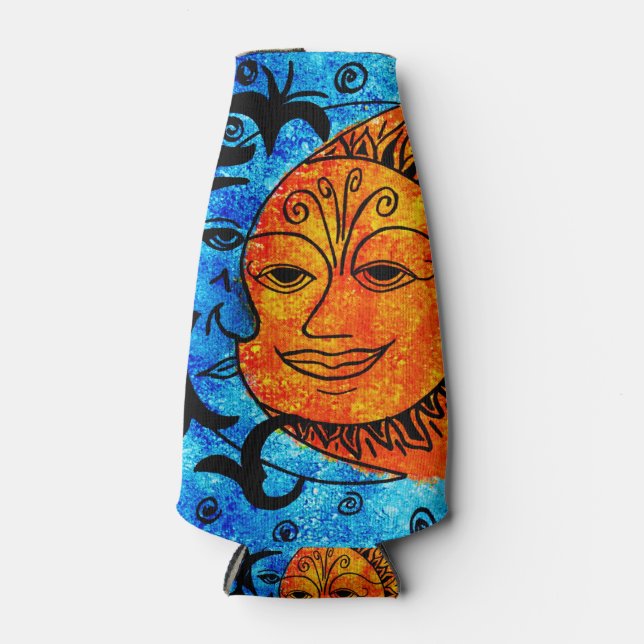 Porta-garrafa Garrafa e Garrafa (Frente)