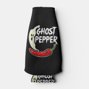 Porta-garrafa Ghost Pepper Funny Spicy Hot Halloween Peppe