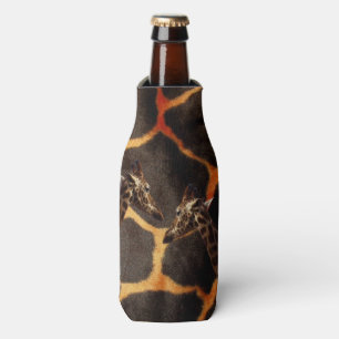 Porta-garrafa "Girafas exóticas: em uma Canvas patenteada da gir