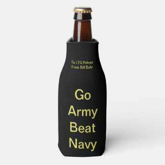 Porta-garrafa Go Army Beat Navy Beer Bottle Cozy