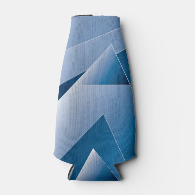 Porta-garrafa gradiente azul 1 (Frente)